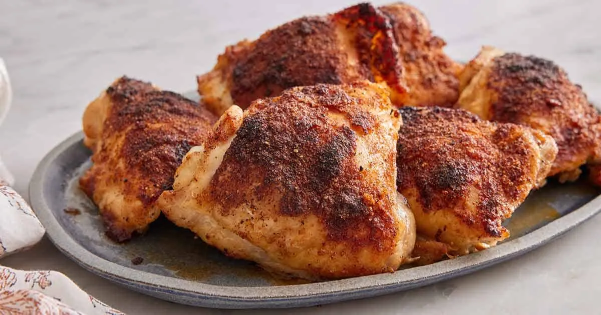 Baked Chicken Thighs