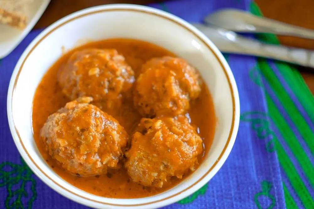 Porcupine Meatballs