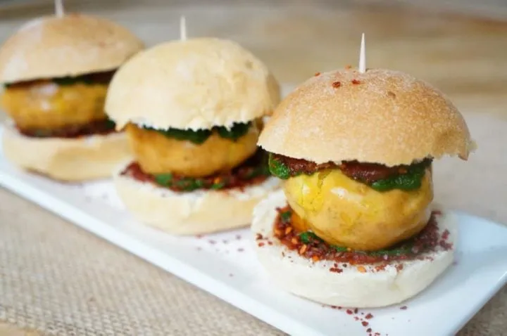Potato Fritter Sliders - Air Fryer
