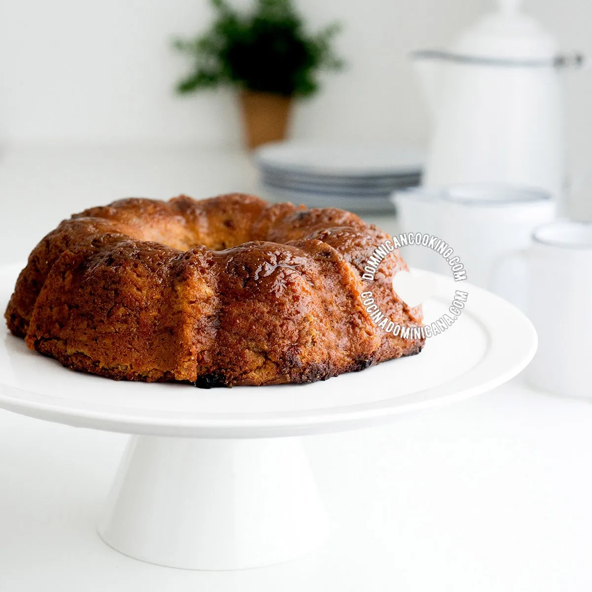 Pudin de Pan [Video+Recipe] Dominican Spiced Bread Pudding