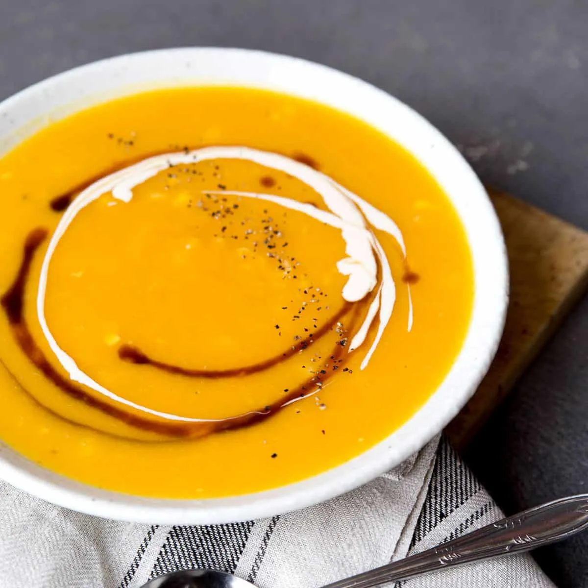 Pumpkin and Corn Soup