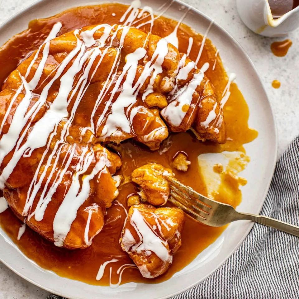 Pumpkin Caramel Monkey Bread