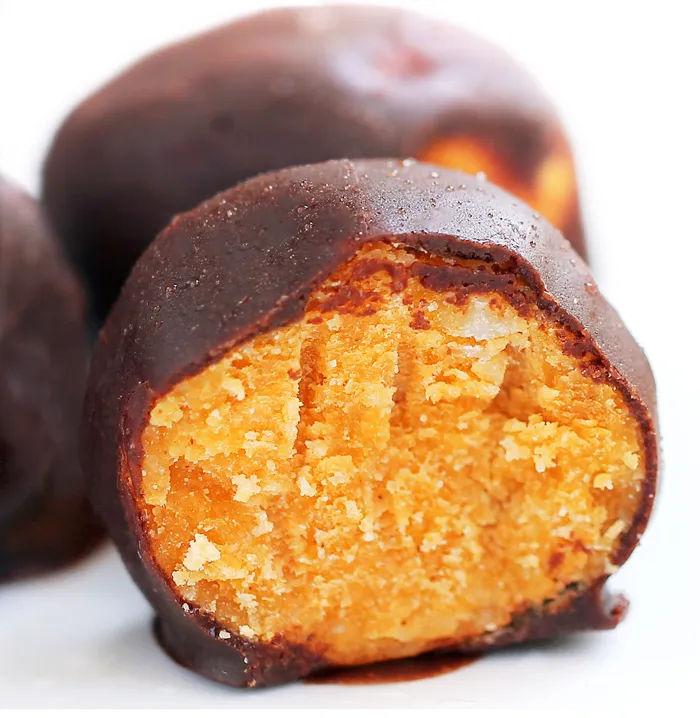 Pumpkin Fudge Balls