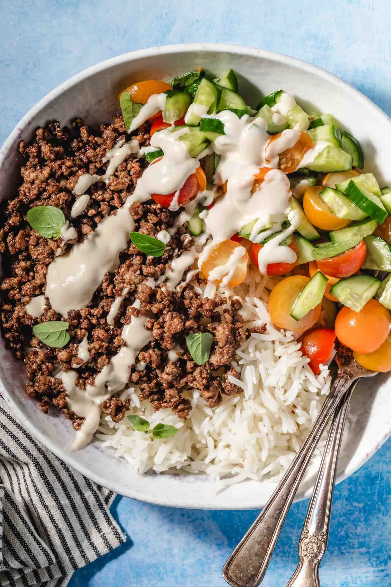 Quick Ground Beef Bowls