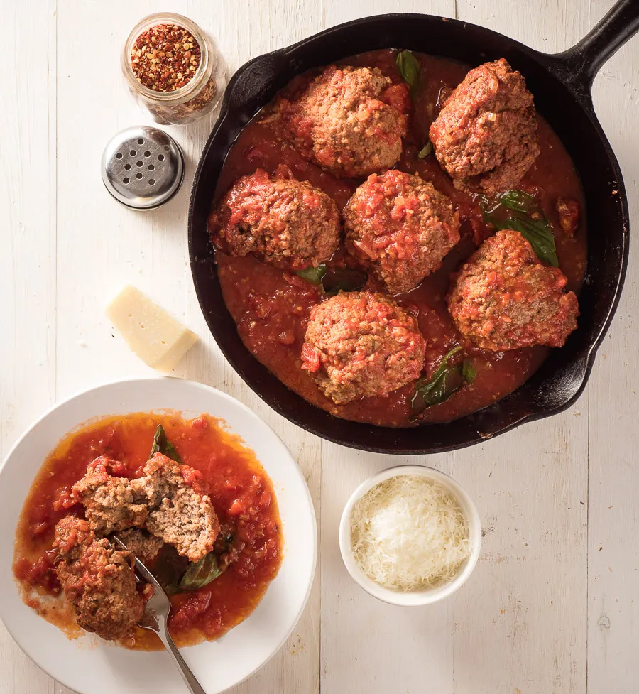 Rao’s meatballs in marinara sauce