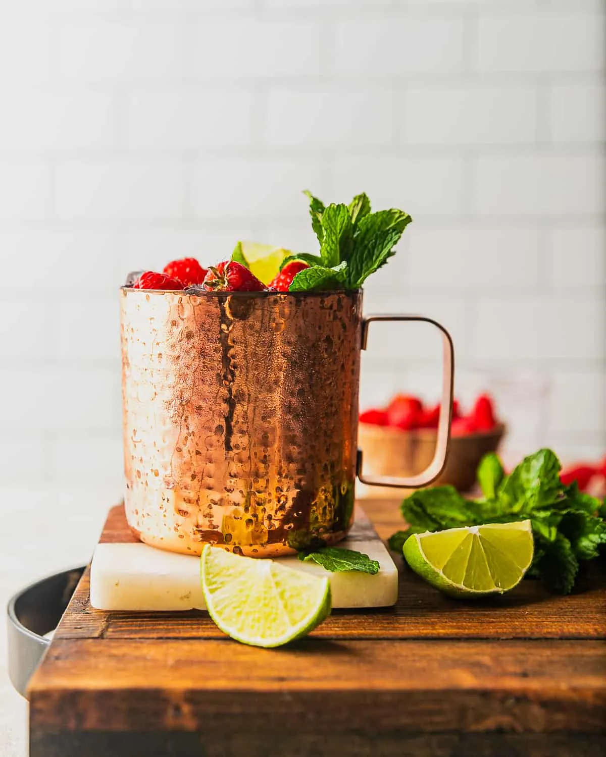 Raspberry Mule Cocktail