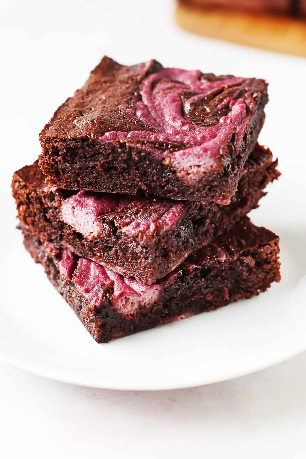 RASPBERRY SWIRL BROWNIES