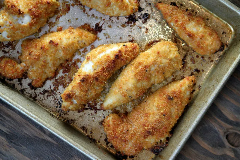 Baked Parmesan Chicken Tenders