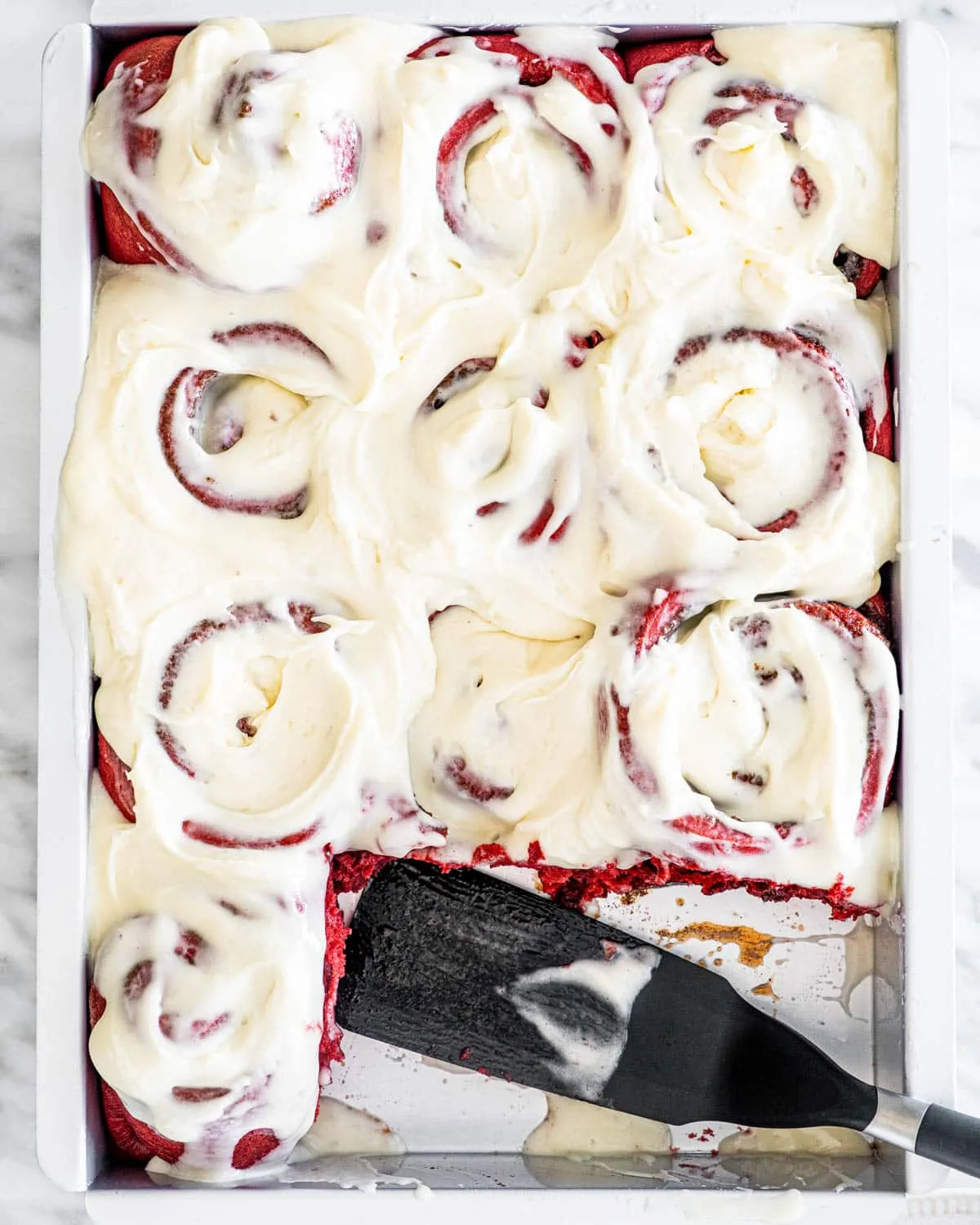 Red Velvet Cinnamon Rolls