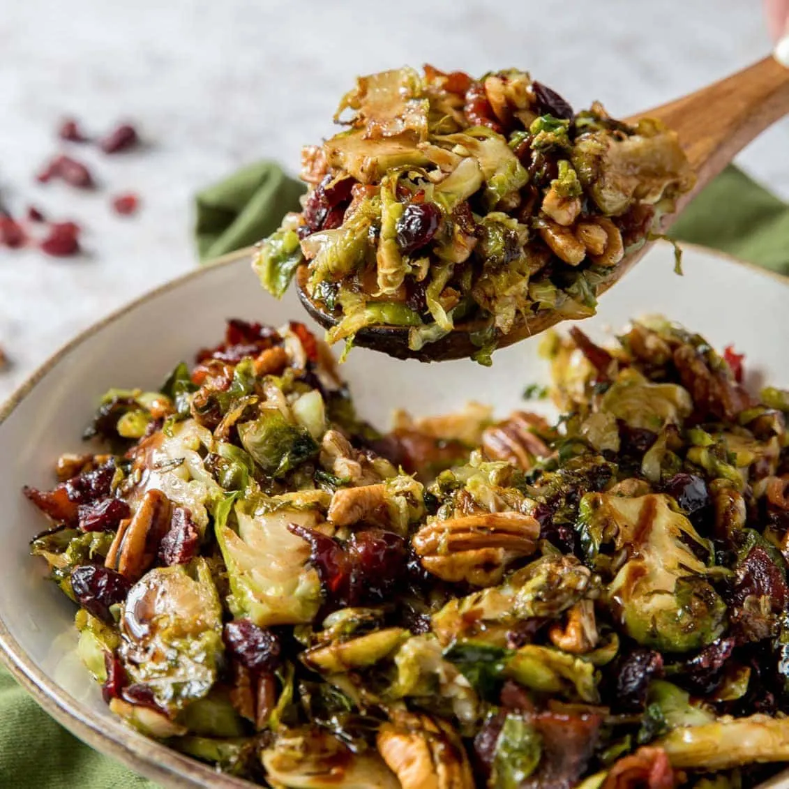 Roasted Brussels Sprouts Salad