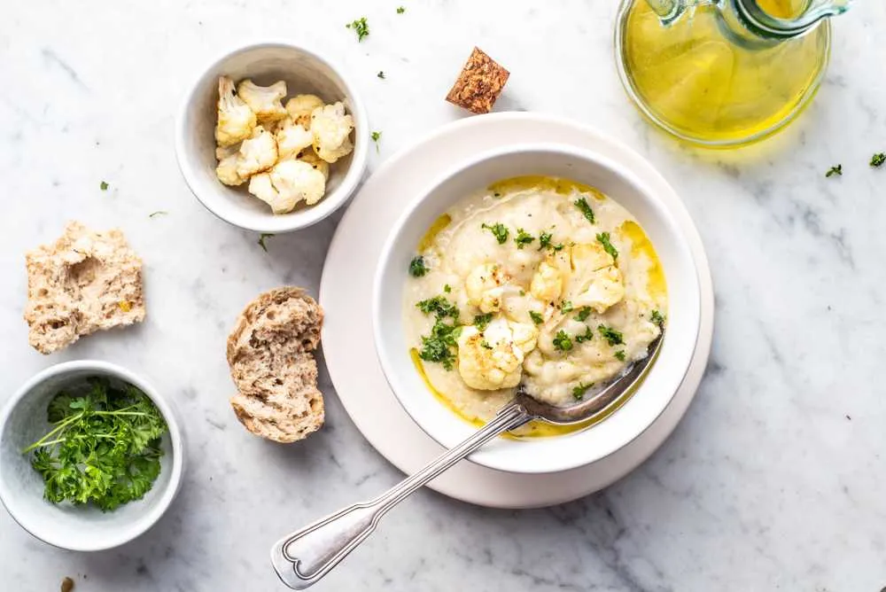 Roasted Cauliflower Soup