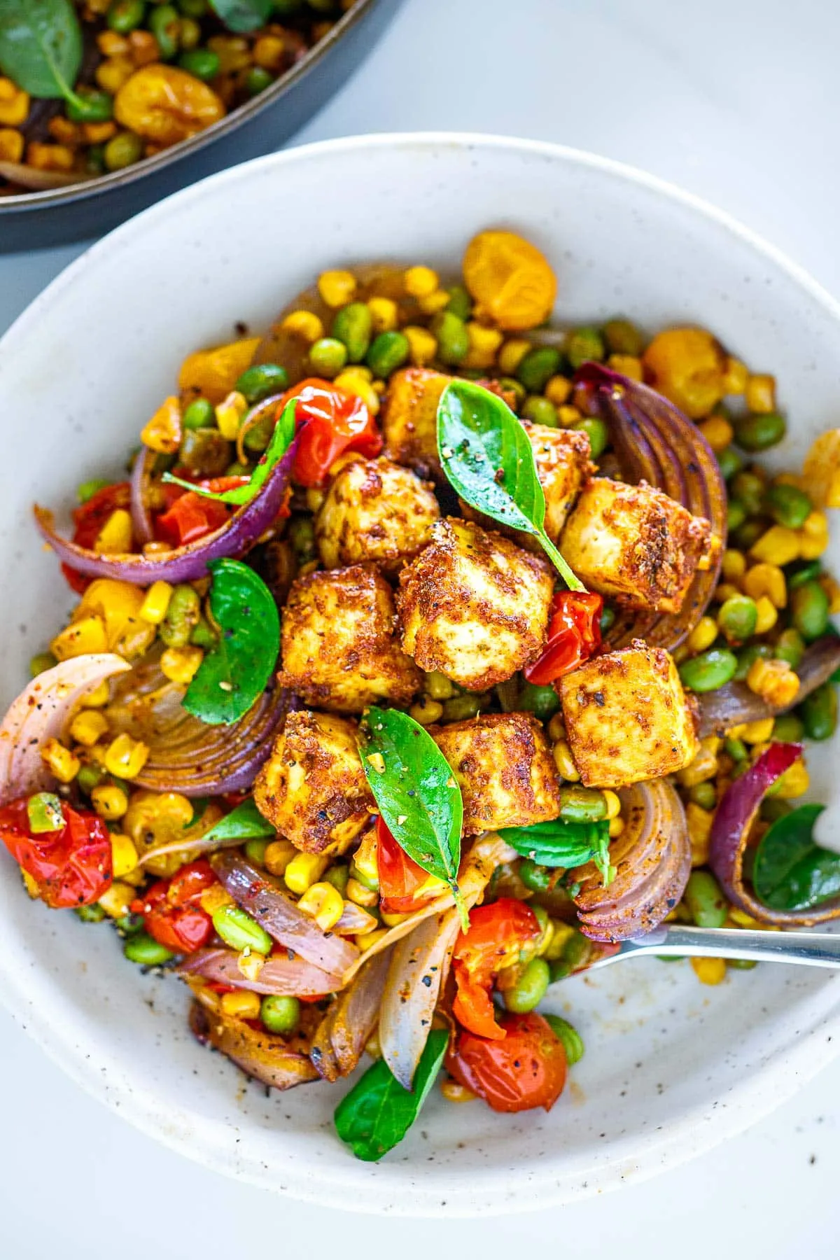Roasted Corn Succotash