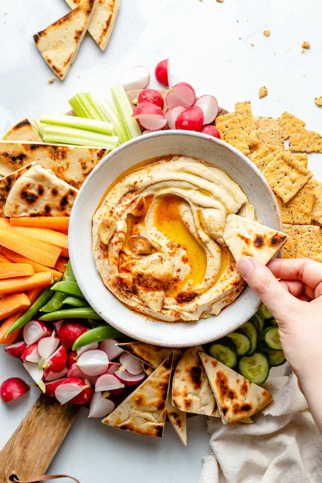 Roasted Garlic Hummus