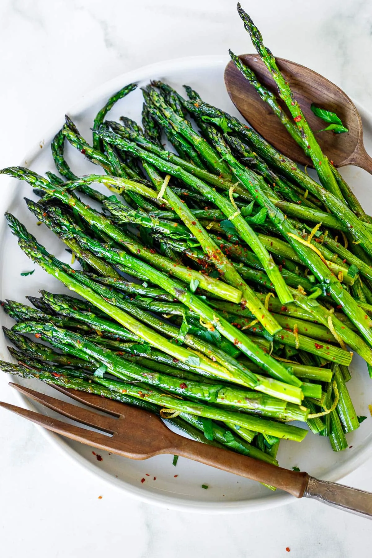 Roasted Lemon Asparagus Recipe