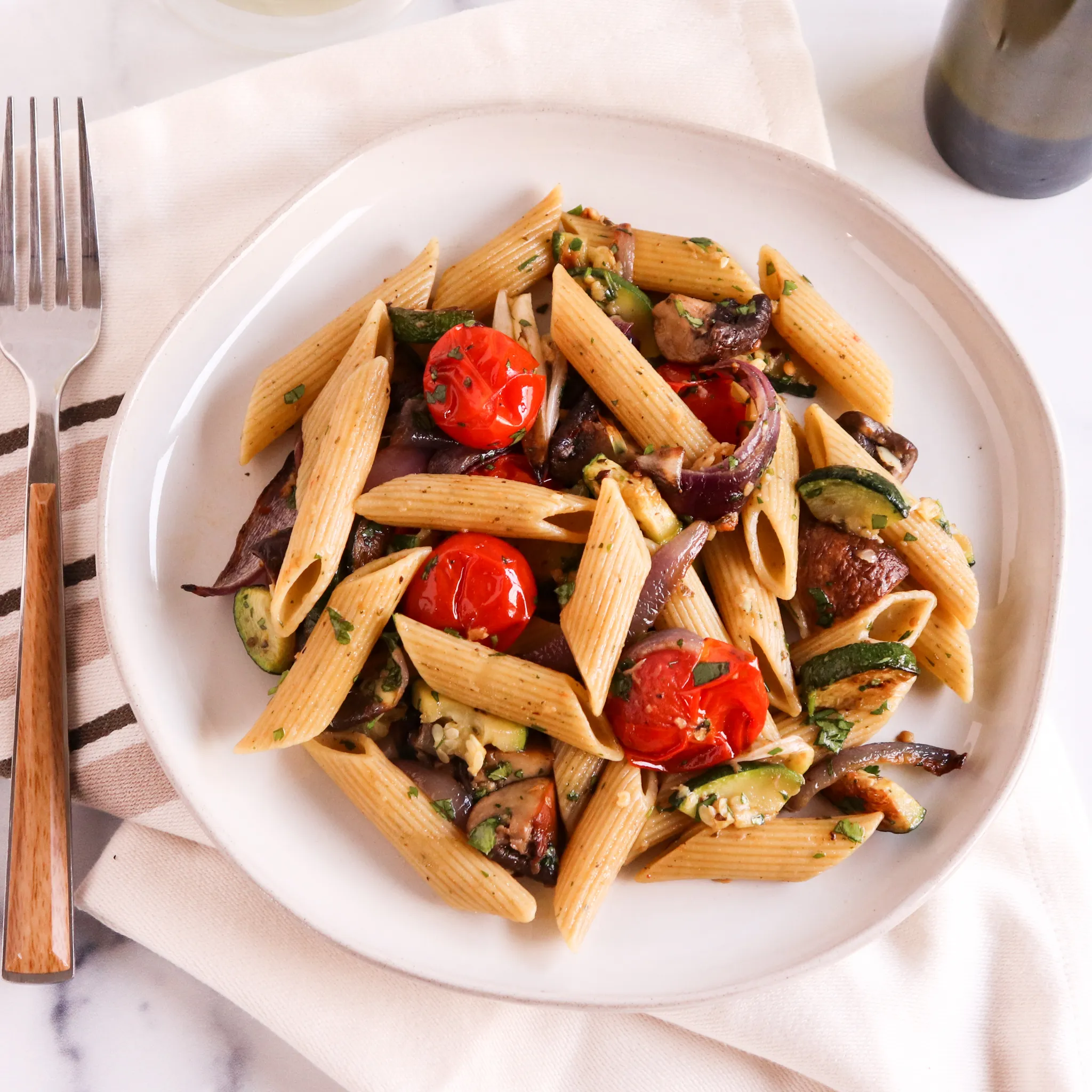 ROASTED VEGETABLE PASTA