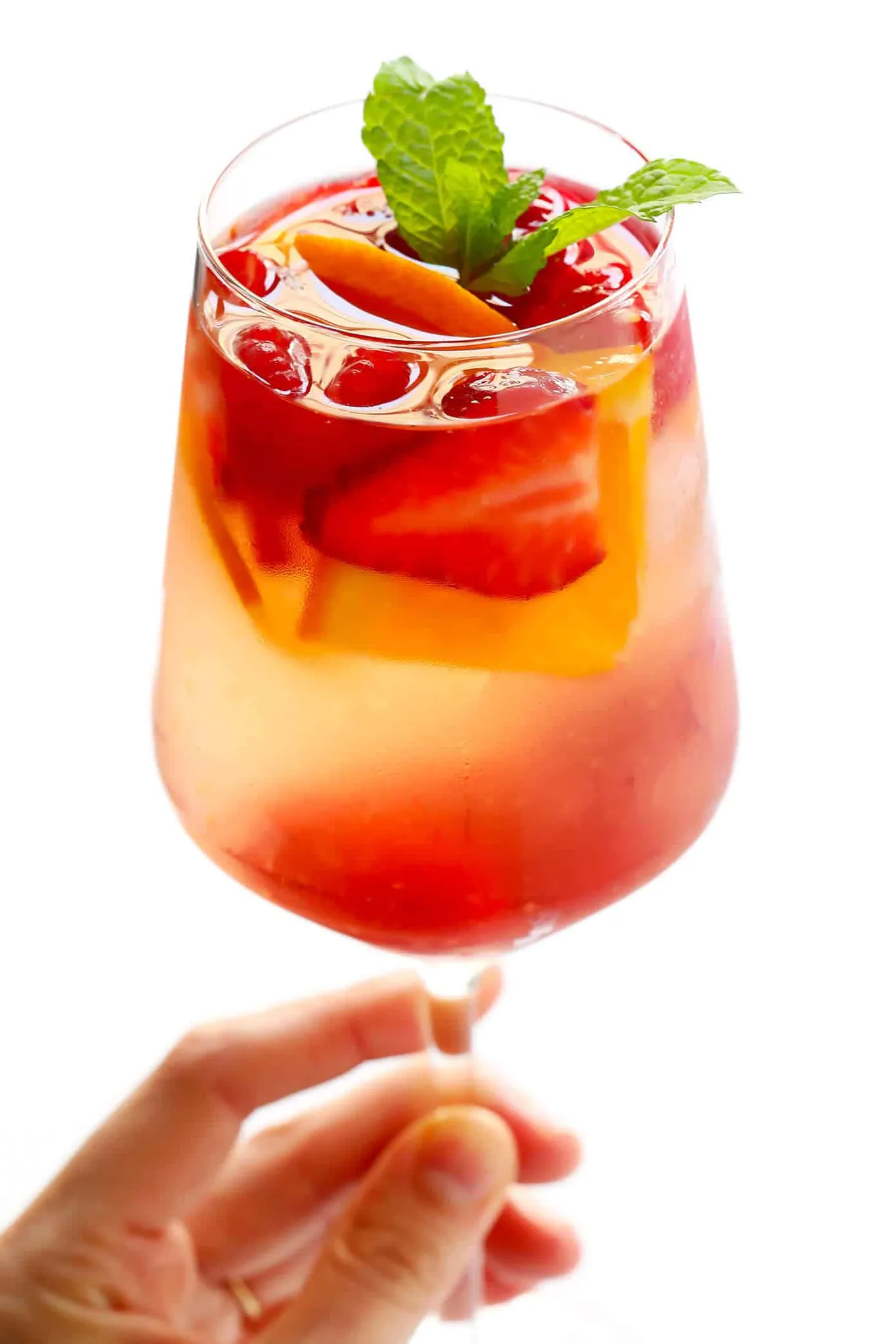 Rosy Rosé Sangria