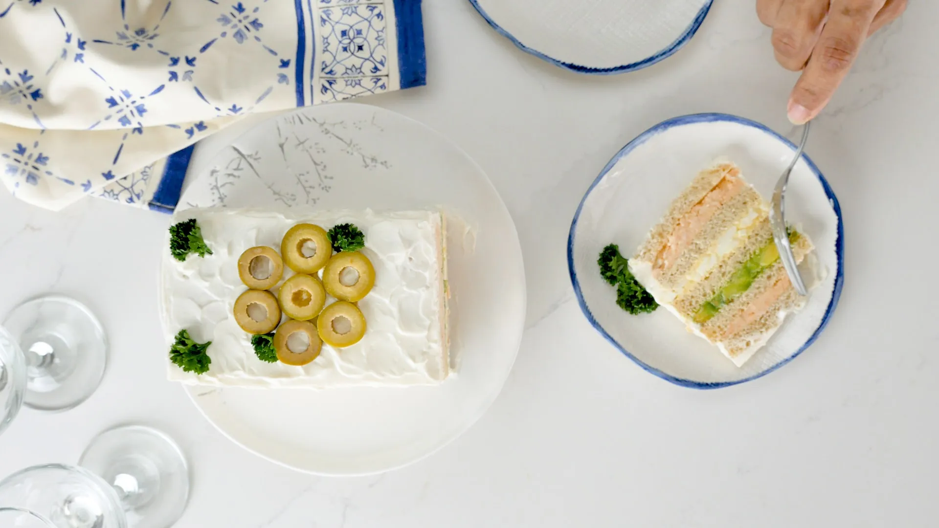 Sandwichon [Video+Recipe] 5 Sandwich Cake Versions