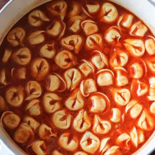 Sausage and Tortellini Soup