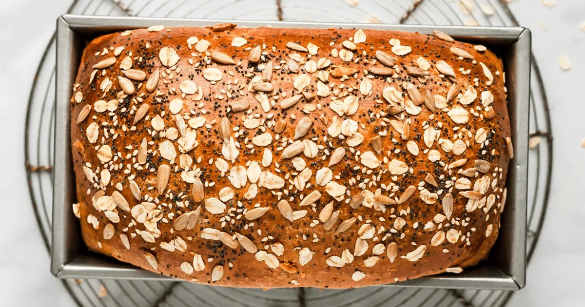 Seedy Honey Whole Wheat Sandwich Bread