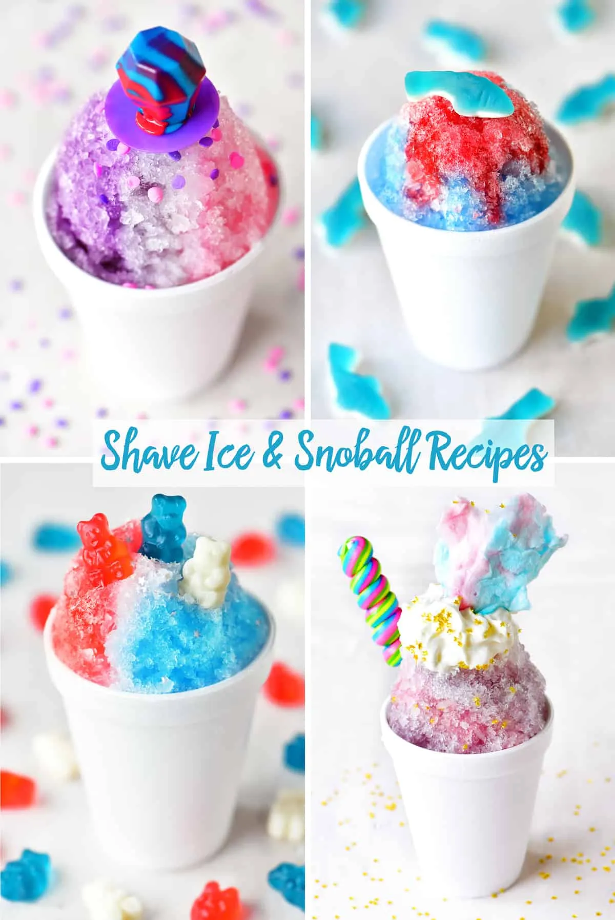 Shave Ice and Snoball Recipes