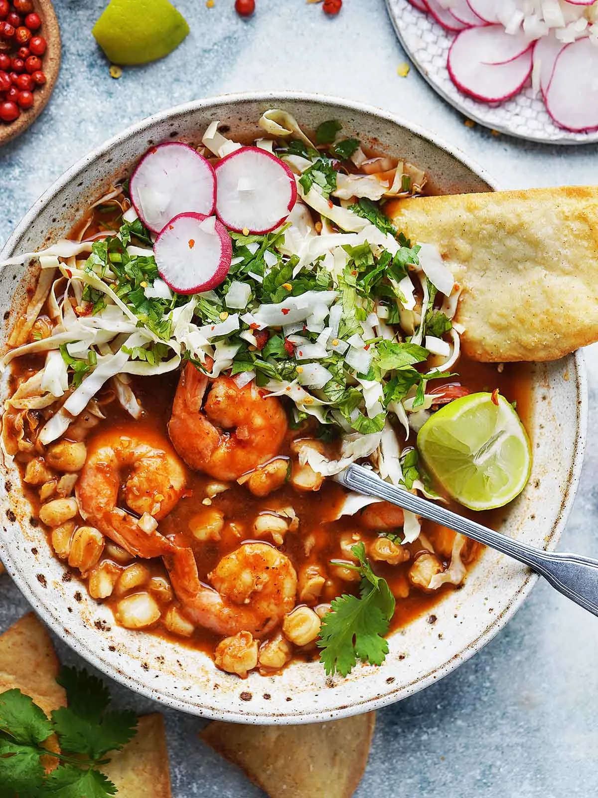 Shrimp Pozole