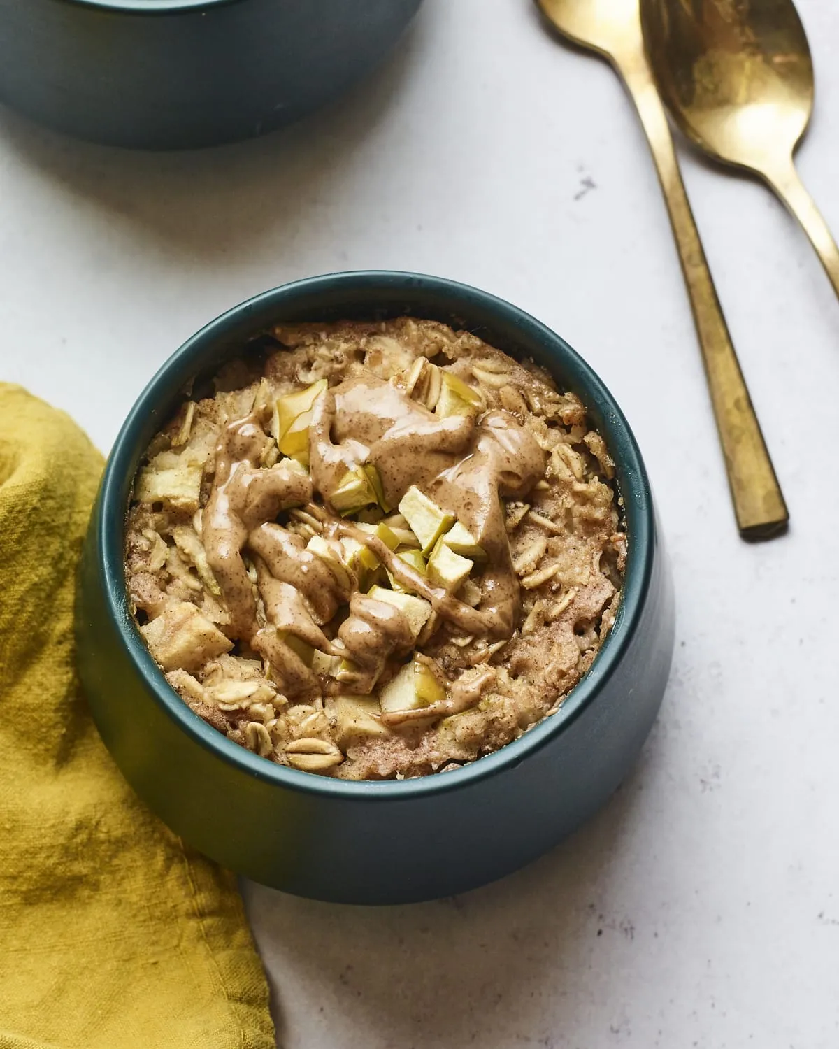 Single Serve Apple Cinnamon Baked Oatmeal