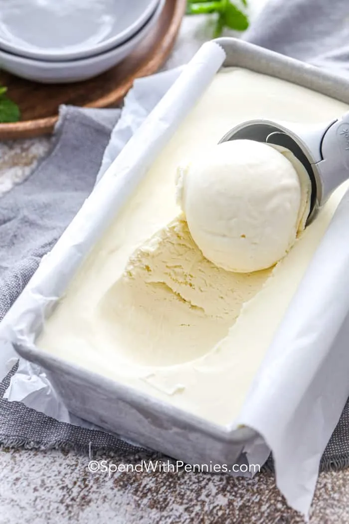 3 Ingredient No Churn Ice Cream