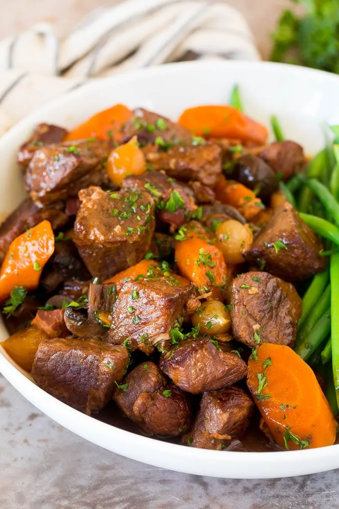 Slow Cooker Beef Bourguignon