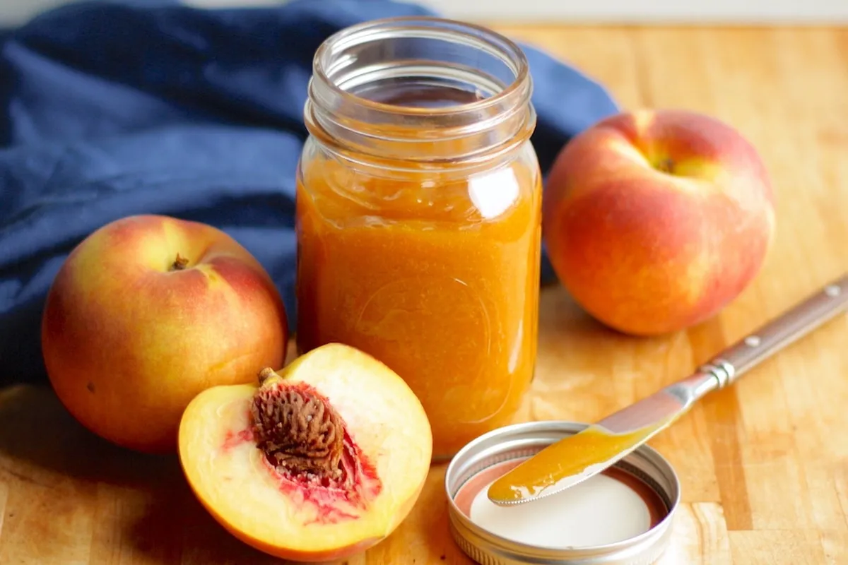 Slow Cooker Peach Butter Recipe