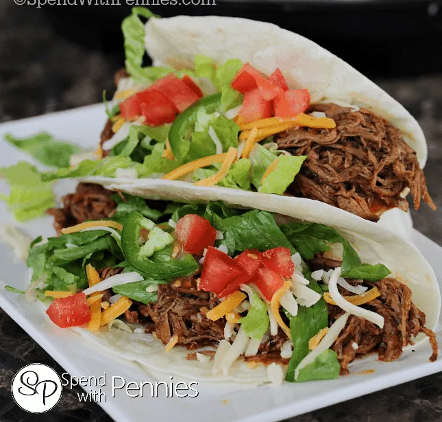 Slow Cooker Shredded Beef