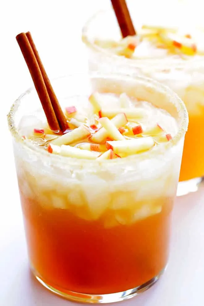 Smoky Apple Cider Mezcal Margarita