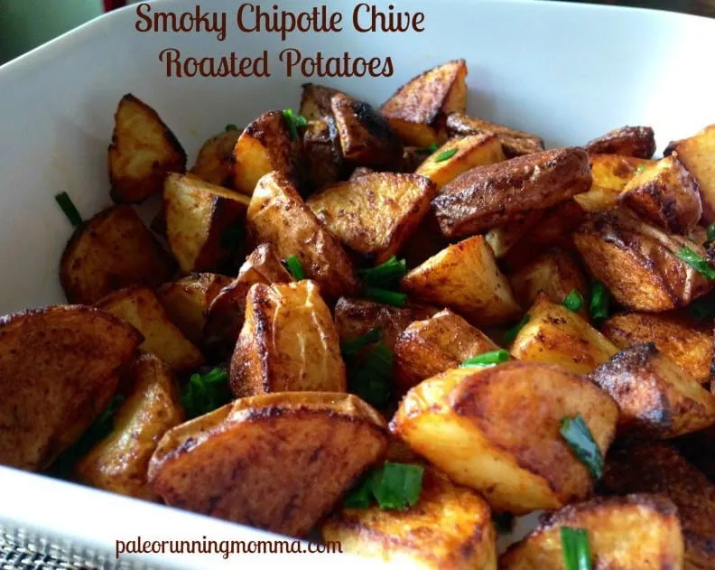 Smoky Chipotle Chive Roasted Potatoes - Low FODMAP