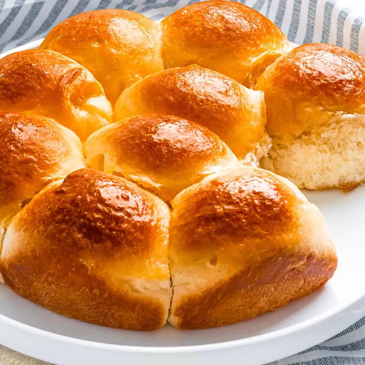 Soft and Buttery Brioche Rolls