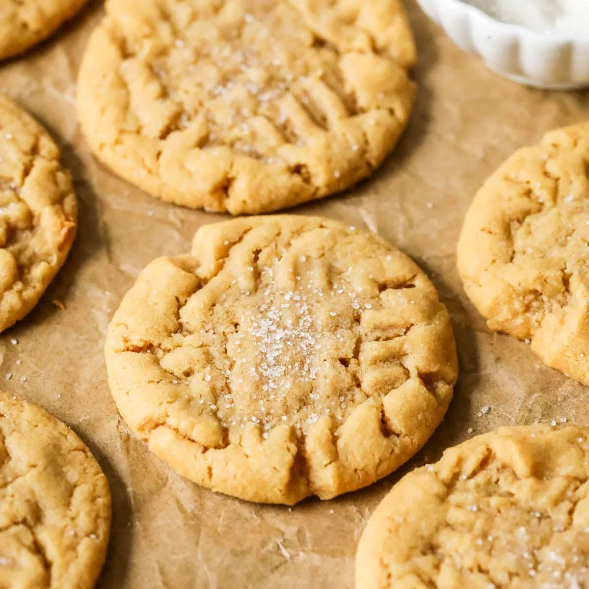 Sourdough Peanut Butter Cookies