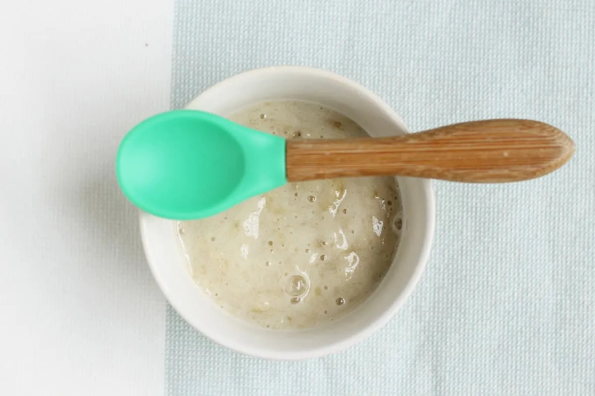Banana Puree Baby Food