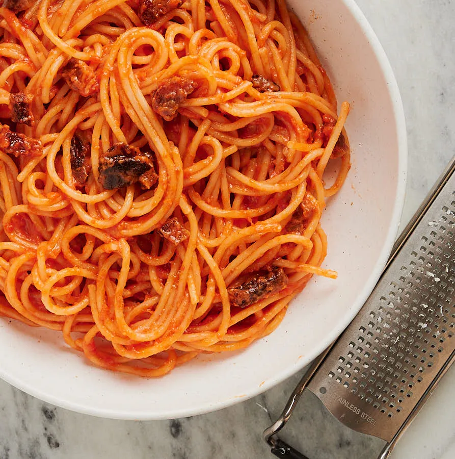 Spaghetti all'amatriciana