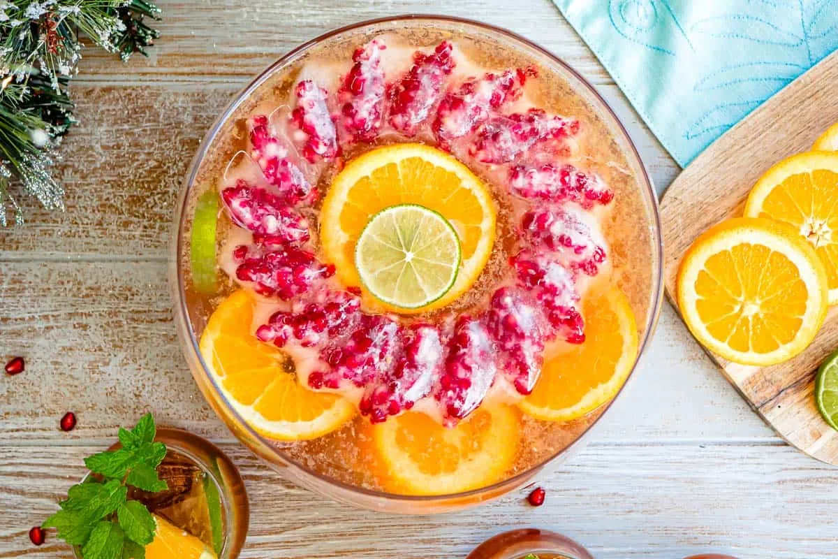 Sparkling Holiday Punch