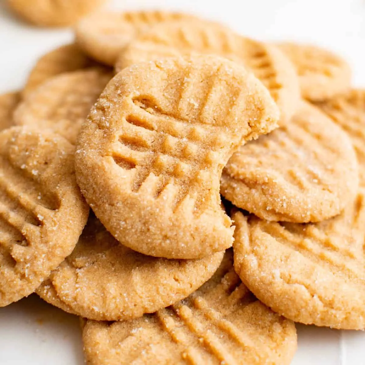 3-Ingredient Peanut Butter Cookies
