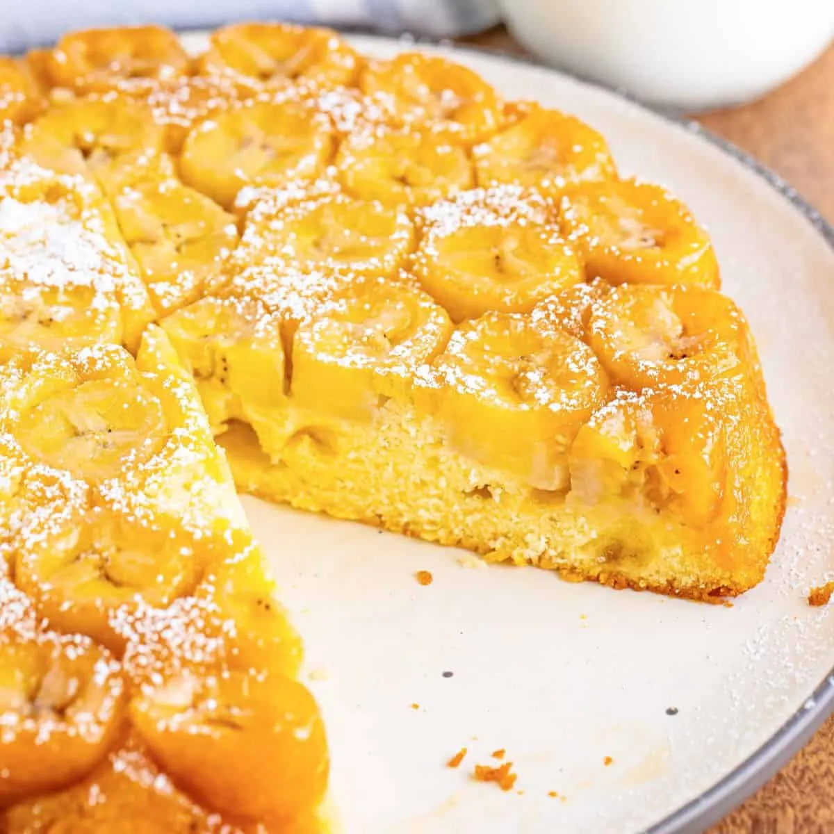 Banana Upside Down Cake