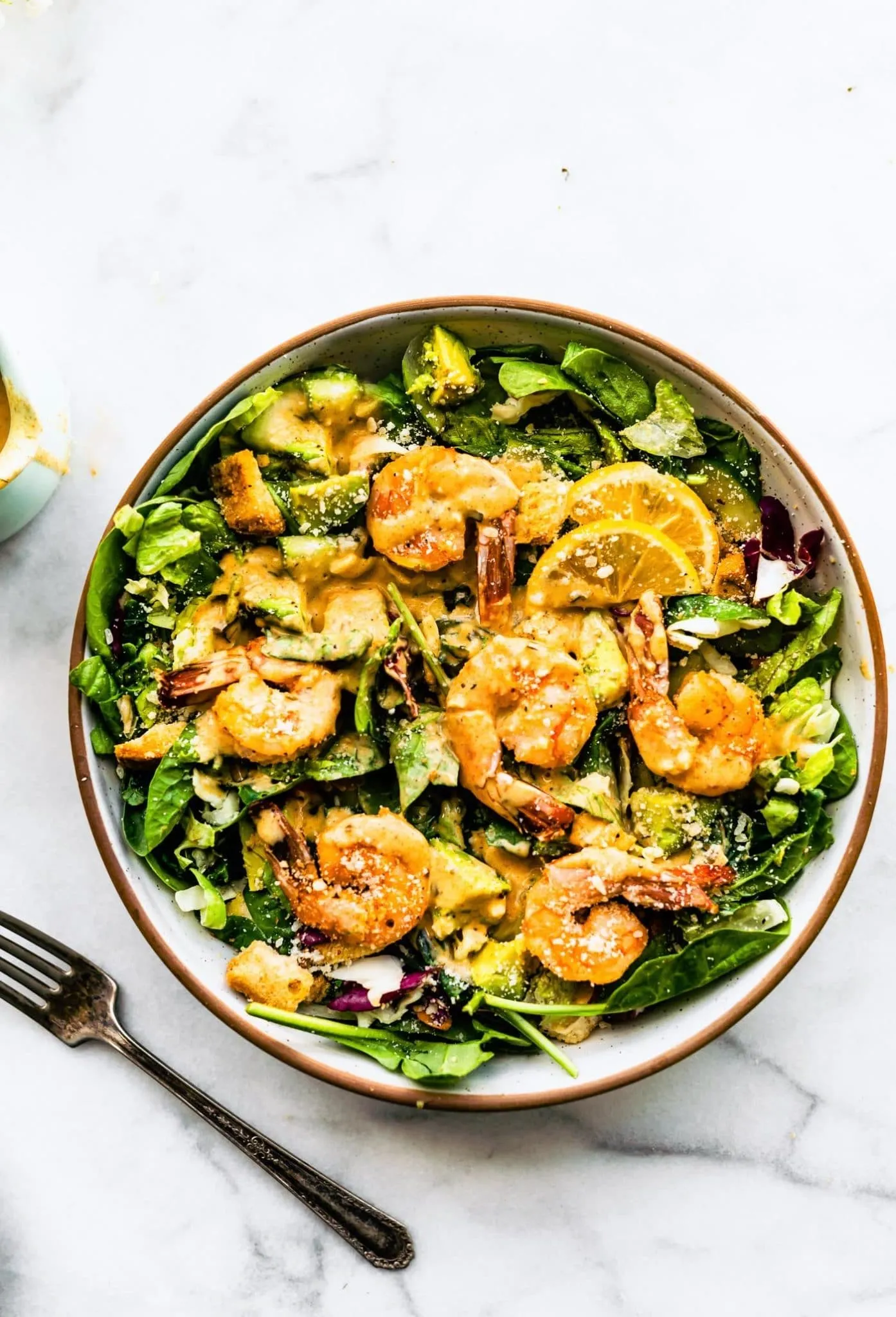 Spicy Shrimp Caesar Salad Recipe