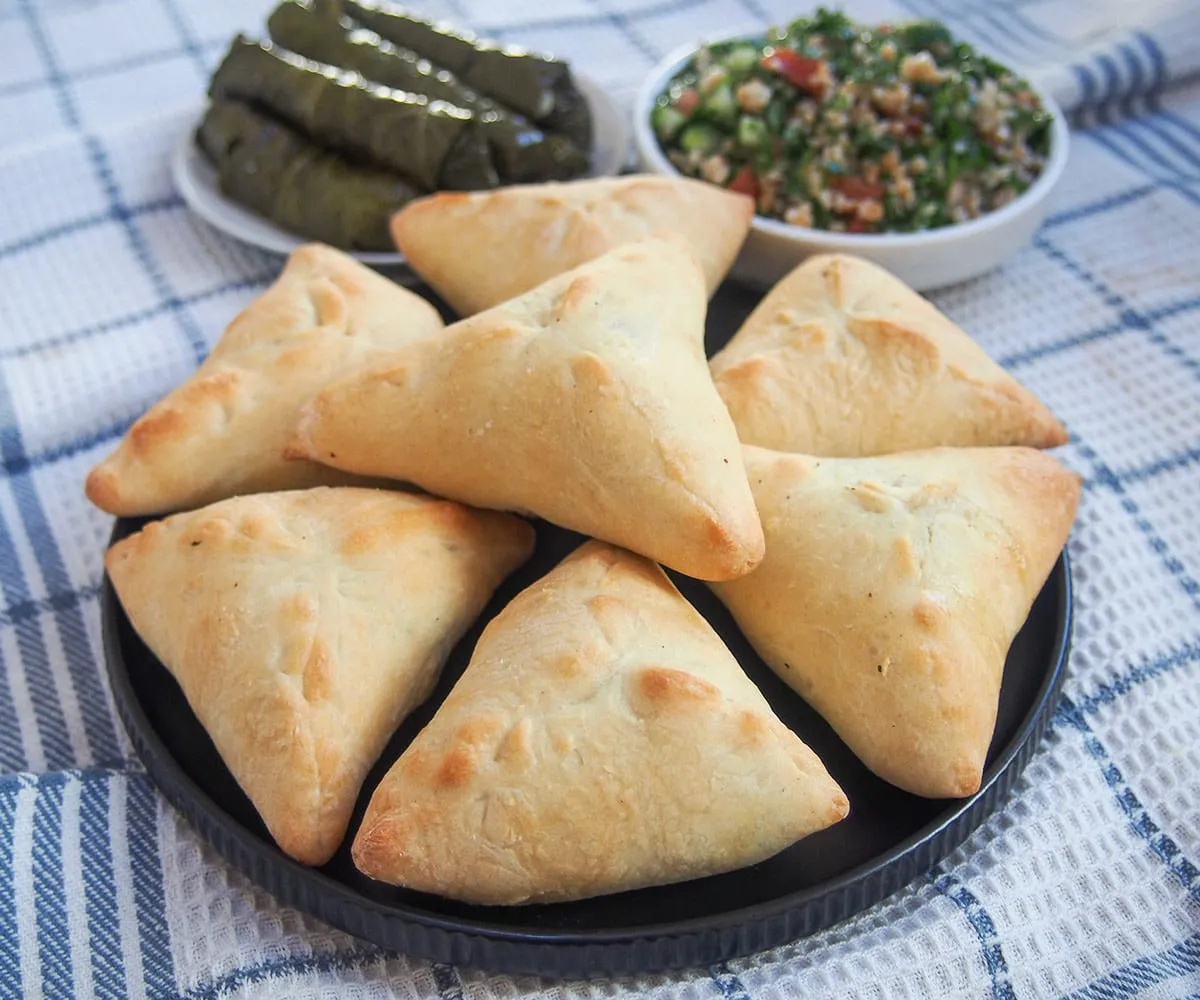 Spinach Fatayer