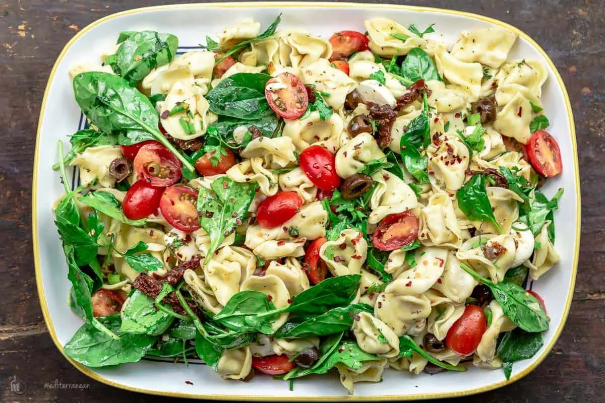 Spinach Tortellini Salad
