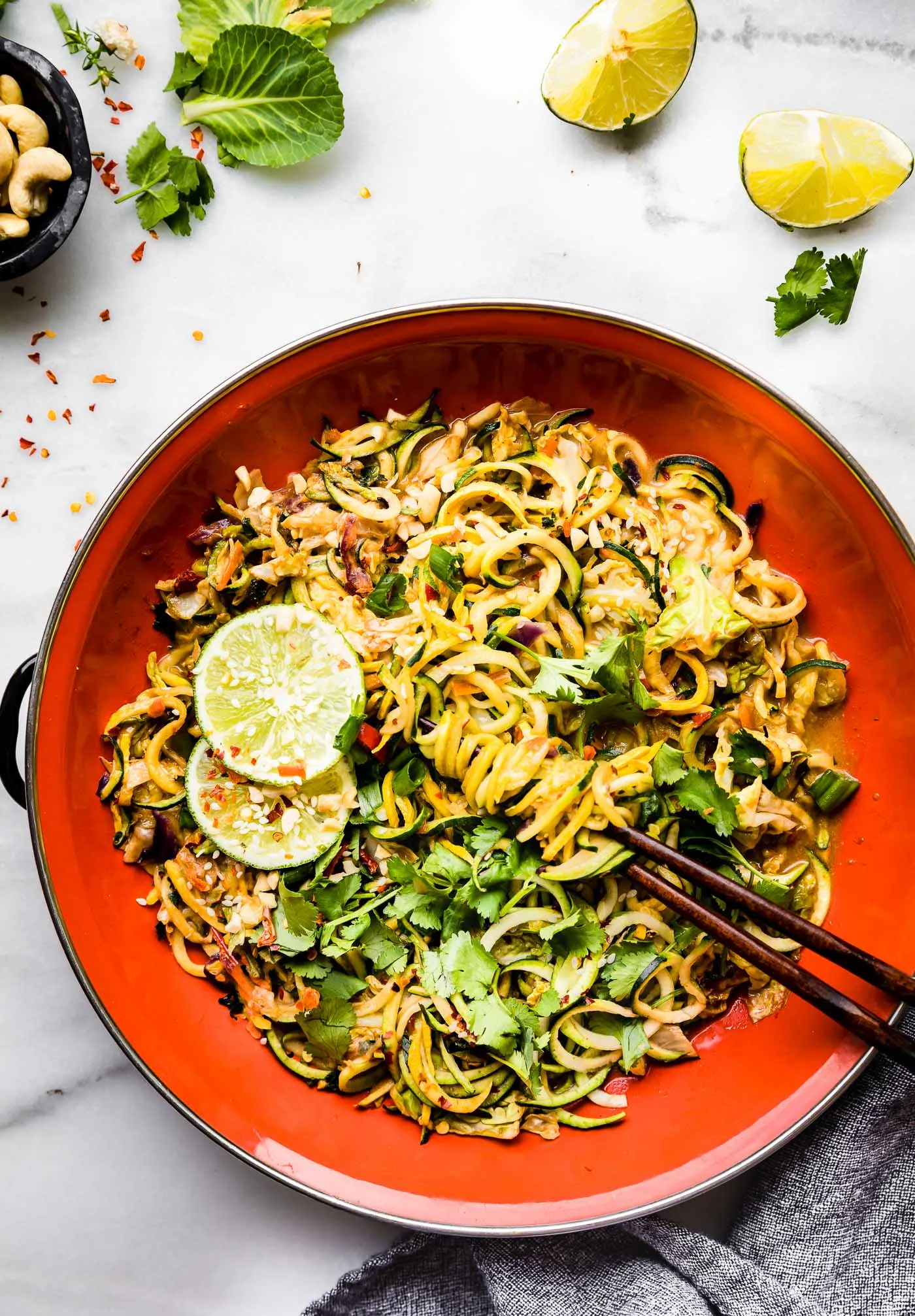 Spiralized Vegetable Stir Fry Recipe