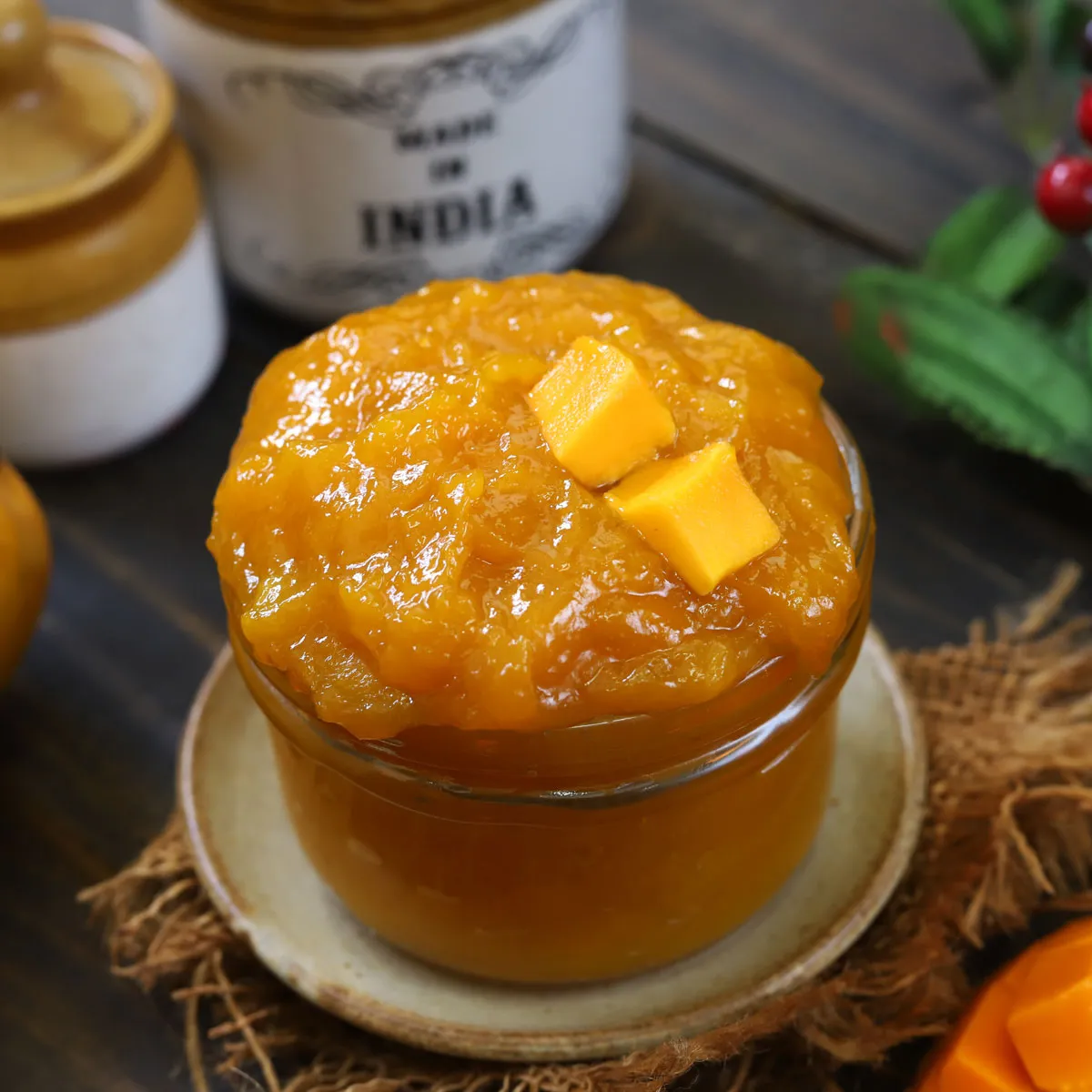 3 Ingredients Mango Jam Recipe