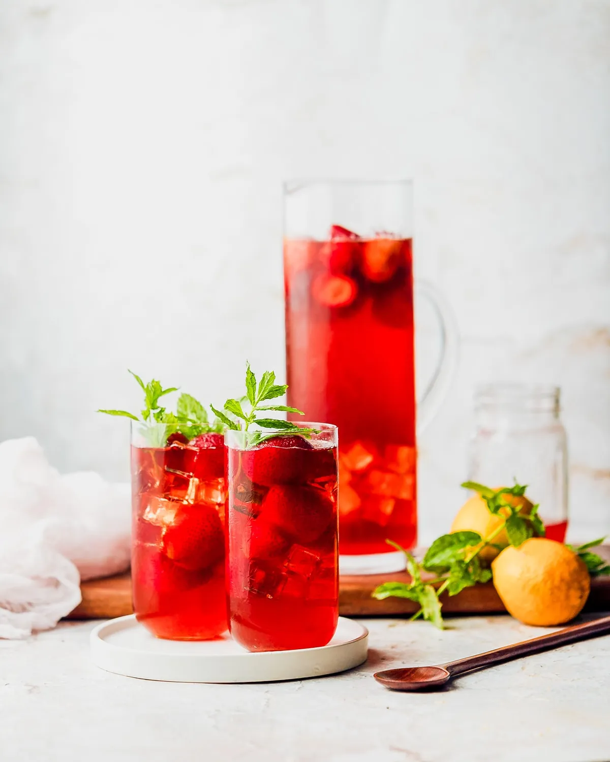 Strawberry Iced Tea