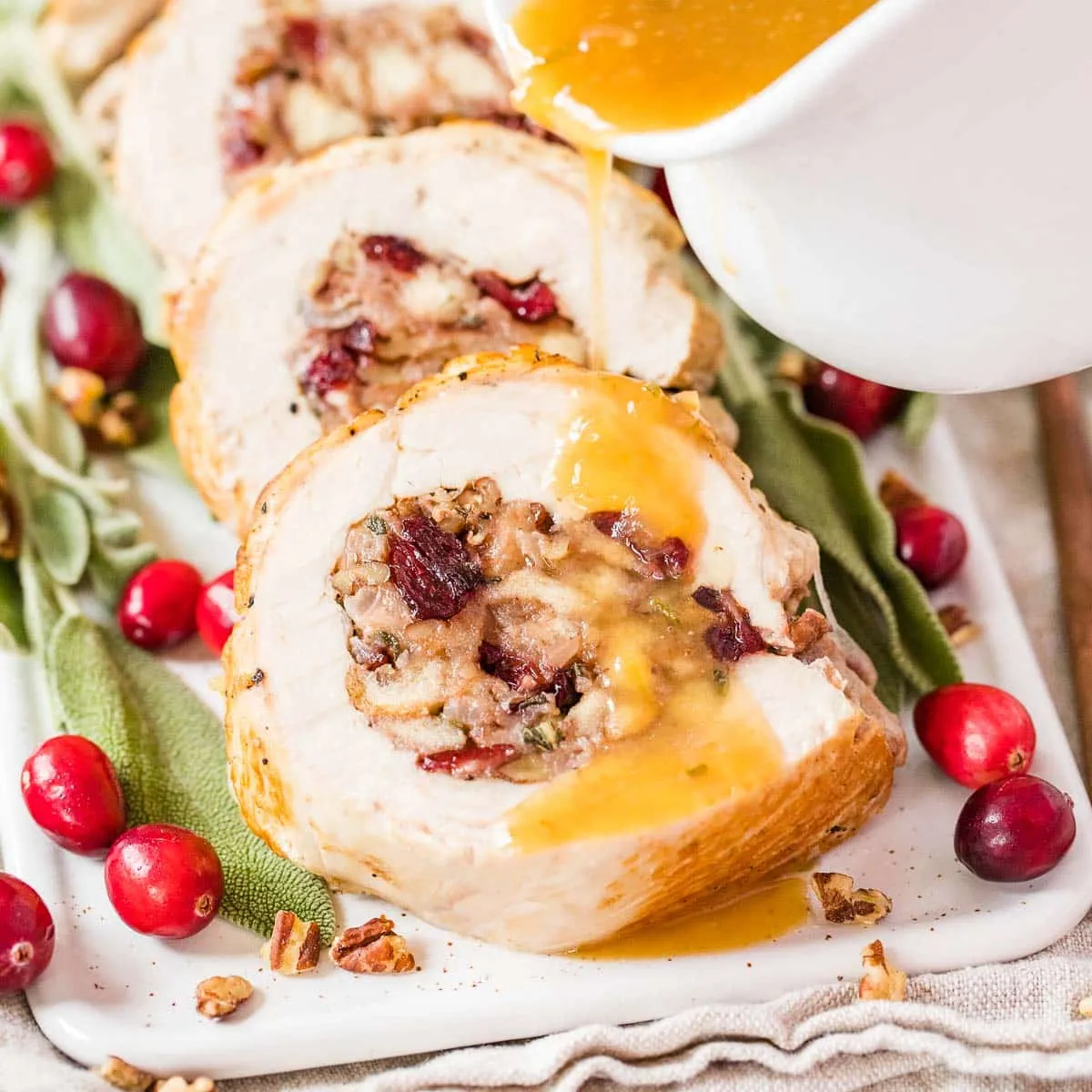 Stuffed Turkey Breast