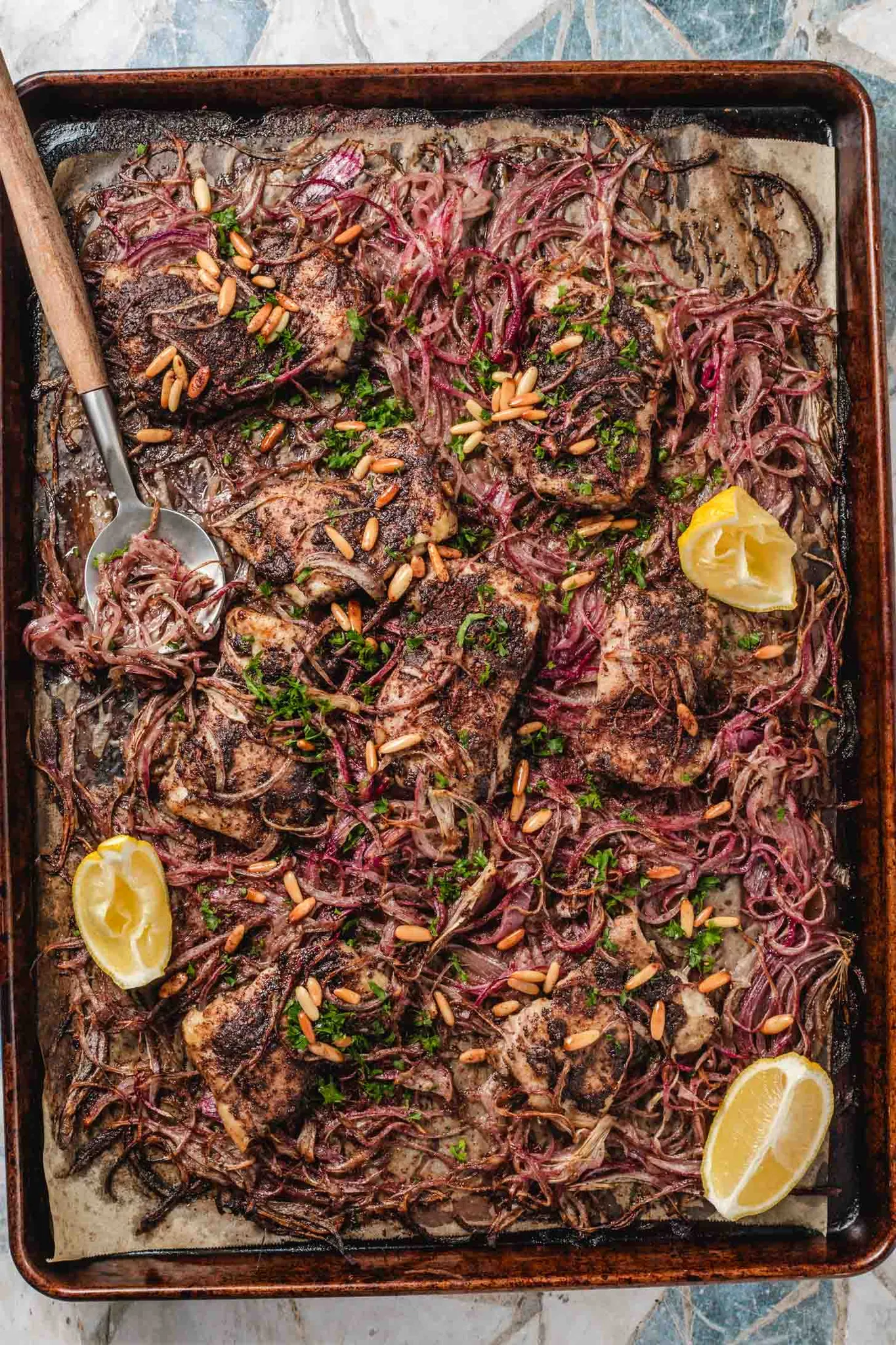 Sumac Chicken and Onion