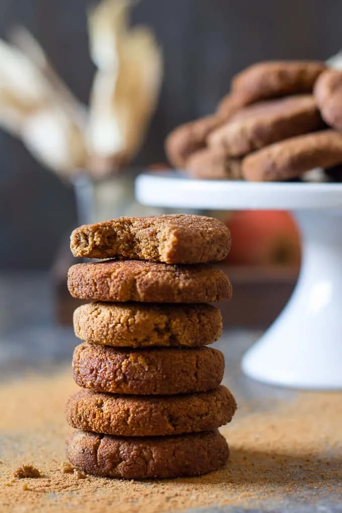 Super Soft Paleo Pumpkin Snickerdoodles