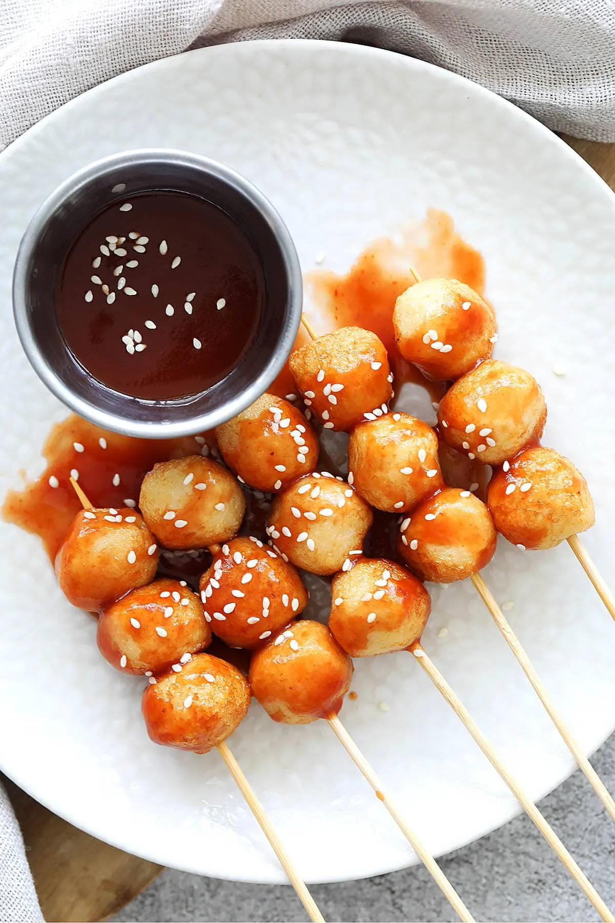 Sweet and Sour Fish Balls