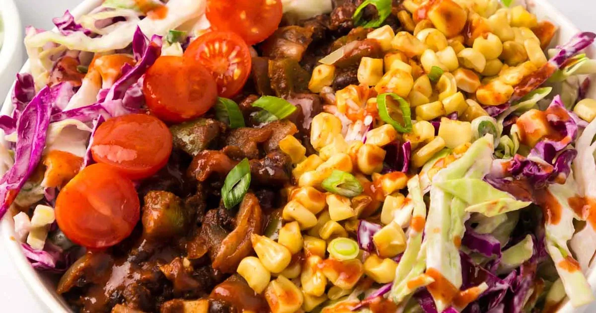 BBQ Beans and Rice Bowl